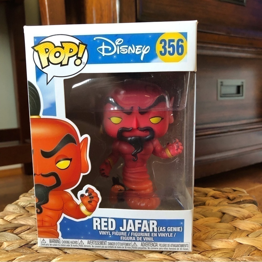 Funko Pop Disney: Aladdin: Red Jafar (as Genie) #356 - Picture 1 of 5